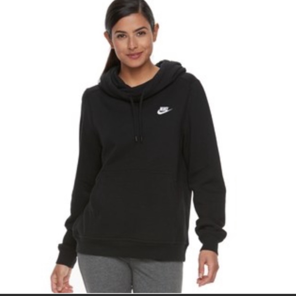 NWOT NIKE Therma Fit Black Hoodie Pullover Size:XS